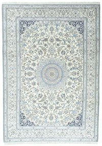 Nain Tappeto persiano 250 x 350 Beige (Iran) Annodato A Mano