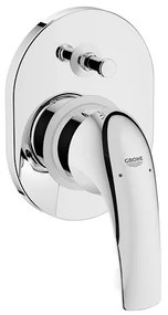 GROHE 29043000 - Miscelatore per vasca EUROCUBE, cromato lucido