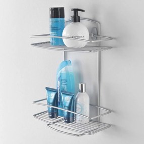 Espositore da parete a due livelli , 26 x 35 cm Onda - Metaltex