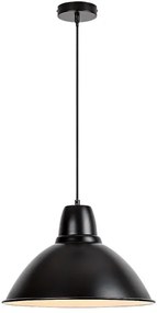 Rabalux 72013 - Lampadario a cavo WILBOUR 1xE27/60W/230V nero