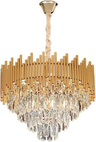 Lampada Cristal G062-CP 50CM GOLD