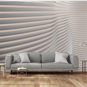 Fotomurale  Cool Stripes  Colore Grigio, Dimensioni e Misure 150x105