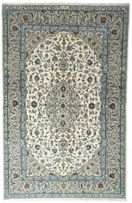 Kashan Tappeto 150 x 220 Beige (Iran) Annodato A Mano