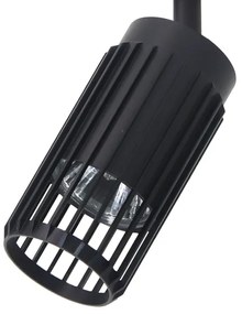 Faretto VERTICAL per sistema a binario 1xGU10/8W/230V nero