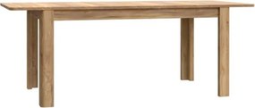 Tavolo Allungabile 90x160-206 Cm Da Arredo Interno Lehman Rovere