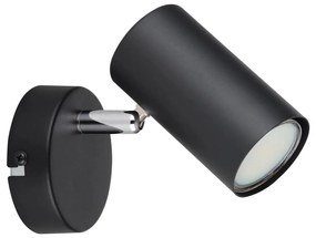 Globo 57914-1 - Faretto da parete ALLVI 1xGU10/25W/230V nero