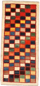 Gabbeh Tappeto 80 x 180 (Iran) Annodato A Mano