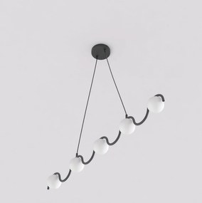 Lampada a Sospensione SINUS 5 5xG9 in Acciaio