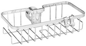 WENKO 25678100 - Cestino FLORESTA 24x14 cm argento