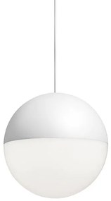 Flos String Light Testa A Sfera Cavo 12 m Lampada a sfera 19 cm sospesa a luce diffusa Bianco