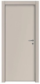 Porta battente Leda beige L 60 x H 210 cm reversibile