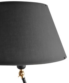 Lampada da terra AYD 1xE27/40W/230V nera