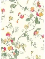 Tapete Sweet Pea von Cole & Son - Pink & Yellow