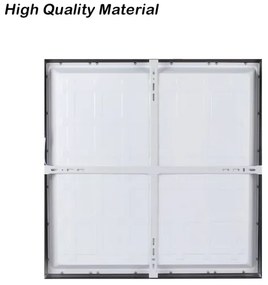 Brilagi - Lampada LED da bagno FRAME LED/50W/230V 3000/4000/6000K IP44 nero