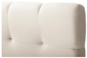 Letto boxspring beige con contenitore 160x200 cm Bali - Cosmopolitan Design