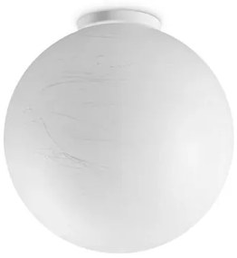 Ideal Lux - Plafoniera CARTA 1xE27/25W/230V diametro 30 cm bianco