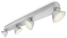 Philips 53284/48/16 - Faretto LED MYLIVING TWEED 4xLED/3W/230V