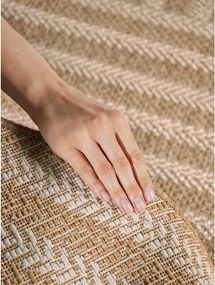 Tappeto da interno/esterno color crema/di colore naturale 160x230 cm Haringey Woodfield – Ted Baker