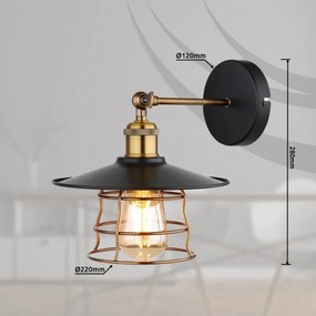 Globo 15086BW - Applique VIEJO 1xE27/60W/230V