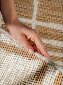 Tappeto da interno/esterno rotondo color crema/di colore naturale ø 160 cm Haringey Crouch – Ted Baker