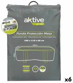 Custodia Protettrice Aktive Tavoli Grigio 180 x 60 x 110 cm (6 Unità)