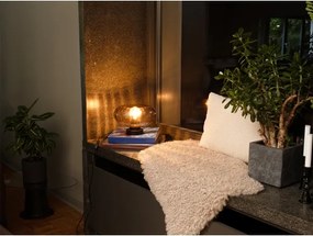 Osram - Lampada da tavolo DECOR SMOKE 1xE27/12W/230V nera/grigio fumé