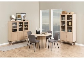 Sedia da pranzo grigia Becca - Actona