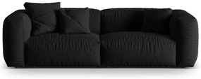 Divano componibile nero 240 cm Martina - Micadoni Home