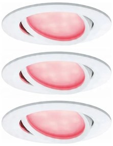 Paulmann 93940 -SET 3x LED RGBW/2W IP23 Dimmerabile Lampada da incasso per bagno 230V
