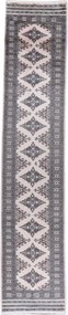 Bokhara Tappeto 80x370 (Indian) Annodato A Mano