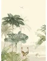 Eijffinger Wandbild Lush Lagoon Large - Warm White
