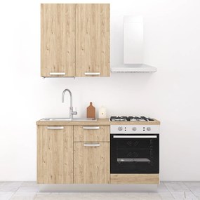 Cucina completa 150cm Pericle, perfetta per arredare un appartamento, B&amp;B o un Hotel