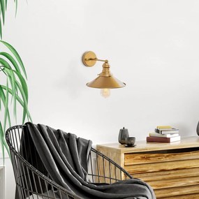 Lampada da parete color oro ø 24 cm Conical - Opviq lights