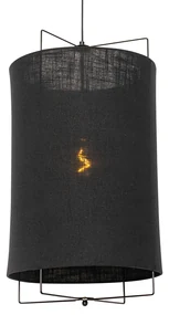 Lampada a sospensione di design nera - Rich