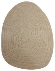 Tappeto beige in lana 160x230 cm Puddle Wool – Flair Rugs