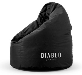 Pouf per bambini Diablo Chairs: Nero