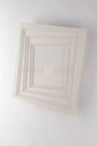 Plafoniera led hypnotic bianca 60w 8800lm cct 3000k 4000k 6500k 47x...