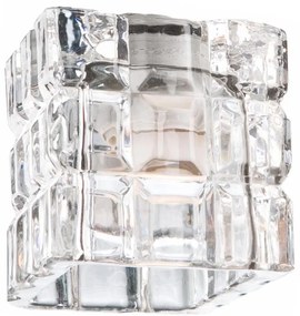 Vetro di ricambio trasparente per lampada da soffitto E14/65x65 mm