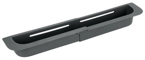 Scolapiatti allungabile per lavello grigio in plastica 49,5x8,5 cm Fino – Wenko