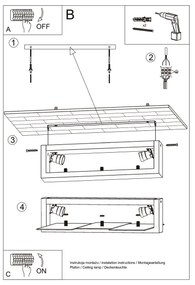 Sollux SL.0079 - Applique FENIKS 1 1xE27/60W/230V bianco