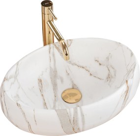 Lavabo da appoggio Rea Linda Lava Mat