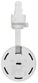 Faro LED 40W Dimmerabile 0-10V per Binario Trifase 38/60° Bianco CCT Colore Bianco Variabile CCT