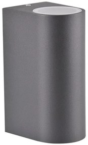 Luce Spot a parete da esterno BOSTON 2xGU10/10W/230V IP44