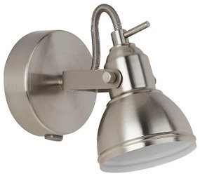 Searchlight 1541SS - Faretto da parete FOCUS 1xGU10/50W/230V cromo