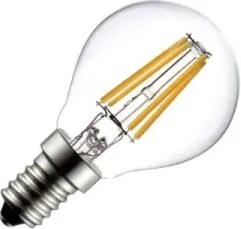Lampadina LED a filamento G45 E14/6W/230V 4000K