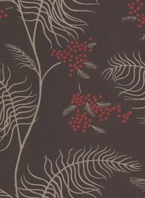 Cole & Son Carta da parati Mimosa - Braun/ Beige/ Rot