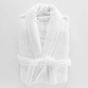 Accappatoio bianco in cotone M Tendresse – douceur d'intérieur