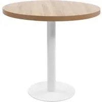 Tavolo da Bistrot Marrone Chiaro 80 cm in MDF 286423