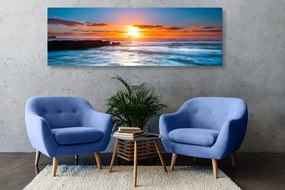 Quadro su tela – Tramonto romantico