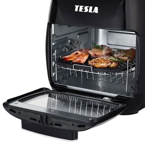 TESLA Electronics AirCook - Friggitrice digitale multifunzionale ad aria calda 11 l 2000W/230V